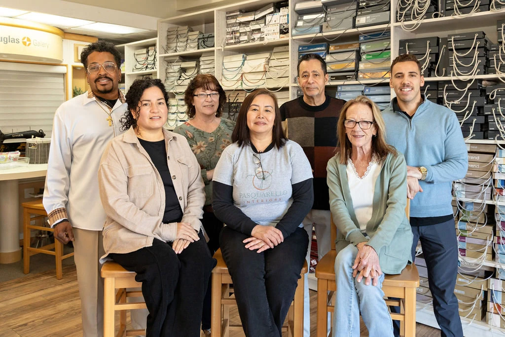 The Pasquarello Family And Team Photo